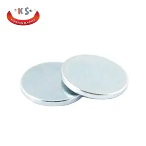 Manufactory Wholesale Permanent Magnetic Material N35 N52 Disc Neodymium Magnet For Industrial Applications