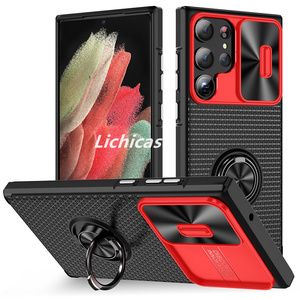 Licicase เคสโทรศัพท์มือถือแบบมีห่วงยึด360องศาเคสขาตั้งสำหรับ <span class=keywords><strong>Samsung</strong></span> <span class=keywords><strong>Galaxy</strong></span> S23เคสมือถือกันกระแทกแบบพิเศษ - Product Image 4