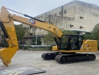 Excavatrice sur chenilles Caterpillar 320GC d'occasion 2016, 20 tonnes, avec moteur, boîte de vitesses, pompe Kawasaki et composants de roulement