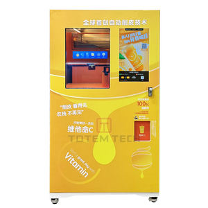 Máquina Expendedora de Jugo de Naranja Recién Exprimido TOTEM con Autolimpieza, Pantalla Táctil, <span class=keywords><strong>Pago</strong></span> con Billetes/Monedas/Tarjeta de Crédito, Capacidad de 30-40 kg - Product Image 4