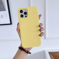 Coque de téléphone classique en TPU couleur unie, protection antichute, en silicone liquide souple, pour iPhone 11 17 Pro Max – Offre Spéciale