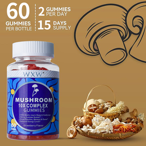OEM Customized Mushroom <b>Gummies</b> Memory and Focus Nutrition Supplement Mushroom Gummy Candy - Product Image 3