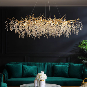 Modern and Luxury Crystal New Chandelier Lighting <strong>Dining</strong> <strong>Room</strong> Bedroom Kitchen Tree Branches Crystal Ceiling <strong>Light</strong> <strong>Fixtures</strong> - Product Image 3