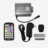 2,4G 16W RGBW Funkelndes und Sternschnuppen-Effekt 2-in-1 Sternenhimmel-Set für Heim- und Autodekoration