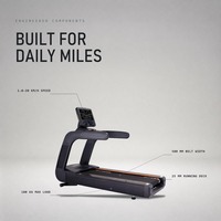 Tapis roulant commercial motorisé électrique FEIFANHONGYU robuste pour la salle de sport, la remise en forme et l'exercice cardio avec contrôle de l'inclinaison