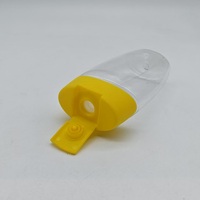 350g 480g 500g pour bouteille de miel extrudée en plastique transparent avec bouchon de valve en silicone emballage de pot de miel de qualité alimentaire bouteille à presser