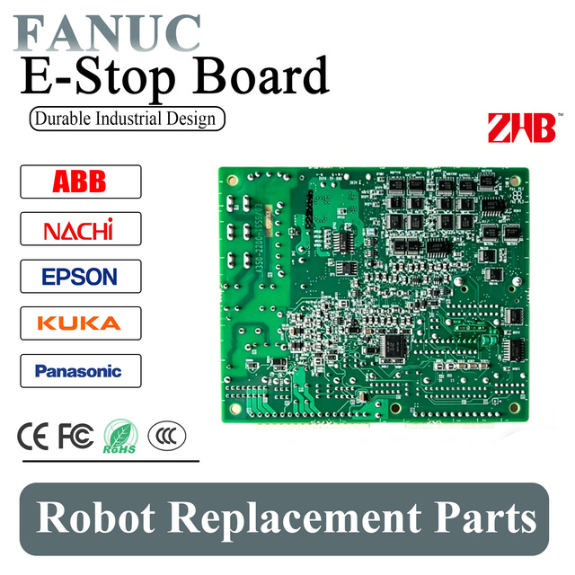 FANUC Robot A20B-2200-0650 Emergency Stop PCB Board FANUC E-STOP Control Board for R-30iB Robot Cabinet Manipulator Accessories