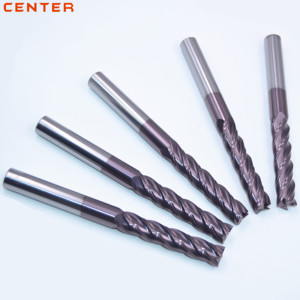 Fresa a Quattro Taglienti in Carburo di Tungsteno, Fresa ad Alto Avanzamento D4*50L - Product Image 3