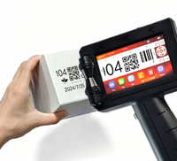 Imprimante jet d'encre portable à chaud, codeur de date d'expiration de 1/2 pouce, imprimante de numéro de lot pour emballages extérieurs en carton et papier