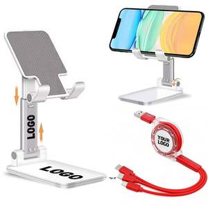 Regalos Promocionales Empresariales, Soporte Metálico para Teléfono con Logotipo Personalizado, Nuevo Modelo de Soporte para Teléfono, Soporte Universal para Teléfono Móvil - Product Image 1