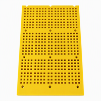 Plaque de tamis modulaire en polyuréthane (PU) durable anti-colmatage à trous fendus pour tamis vibrant minier – Vente en gros
