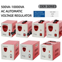 Stabilisateur de tension automatique AVR 500VA 1000VA 1500VA 2000VA, stabilisateur de tension électronique 0.5KVA 1KVA 1.5KVA 2KVA, régulateur de tension AC