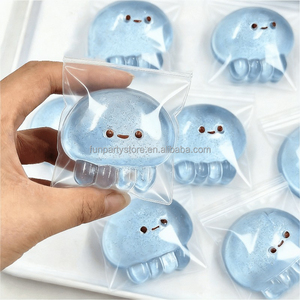 Jouet sensoriel anti-stress méduse Taba souple à remontée lente, très populaire, idéal pour les cadeaux d'anniversaire et les fêtes pour enfants et adultes - Product Image 1