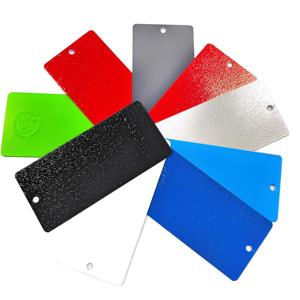 Revêtement en poudre de polyester noir mat résistant à la chaleur et aux hautes températures - Product Image 3