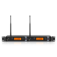 Système de Monitoring Intra-Auriculaire Sans Fil Professionnel Voxfull DM2000 à 2 Canaux, Équipement de Scène pour Artistes