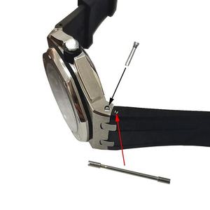 สกรูนาฬิกาสแตนเลสสตีลสำหรับออเดอมาร์สายพิกูเอตฝาเกลียวไม้โอ๊คนอกชายฝั่ง - Product Image 2