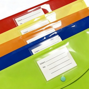 Sobre para Documentos con Botones a Presión, Tamaño Grande, Diseño Floral, Carpeta de Plástico Elegante para Oficina y Escuela - Product Image 2