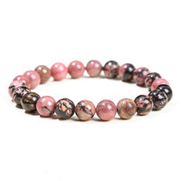 Bracelet en perles de cristal naturel Améthyste Quartz Rose Turquoise Onyx Agate pour femmes hommes 6mm 8mm 10mm perles de cristal rondes