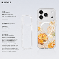 Coque de téléphone magnétique antichoc de haute qualité avec logo personnalisé et impression UV, cadre d'appareil photo amovible, coque arrière pour iPhone 18 17 Pro Max