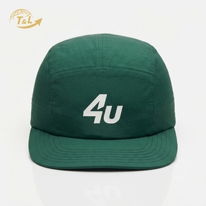 Gorra Ajustable de 5 Paneles 4u Gear Verde, Transpirable, Impermeable, Informal, para Exteriores, Unisex, Primavera Verano, Color Sólido - Product Image 2