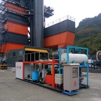 Équipement de fusion d'asphalte, brûleur à mazout, pompe, acier inoxydable haute efficacité, contrôle automatique de la température, sac jumbo, bitume