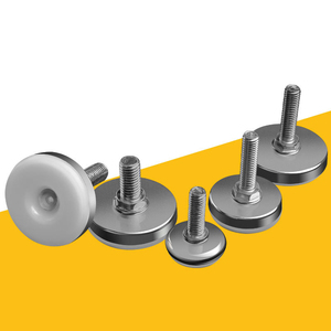 HanKun Juego De 4 Patas De Nivelación De Muebles Ajustables Para Nivelador De Muebles En T De 3