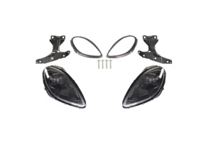 Accessori Auto Xlstyling, Paraurti Anteriore e Posteriore, Fari, Portellone con Luci per Porsche <span class=keywords><strong>Macan</strong></span> 95B 14-23, Aggiornamento a 95B.3 OE - Product Image 5