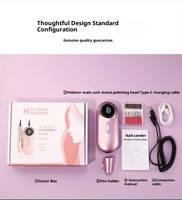 Taladro Eléctrico Portátil para Uñas de 30000 RPM, Recargable por USB, Inalámbrico, Lima Eléctrica Profesional para Manicura y Pedicura
