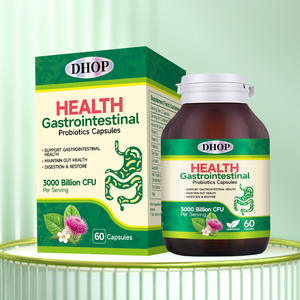 Cápsulas de Probióticos Gastrointestinales para Adultos OEM, 100 Mil Millones de UFC con Curcumina y Enzimas Digestivas para la Salud Intestinal y el Apoyo Inmunológico - Product Image 3