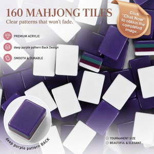Vente en gros de l'ensemble de tuiles de mahjong américaines en acrylique à 4 couches <span class=keywords><strong>Leti</strong></span> LT-M-001, design luxueux vert clair pour les amateurs de jeux - Product Image 2