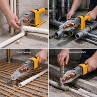 Machine à souder électrique pour tuyaux PPR, soudeuse à fusion à chaud pour tubes en plastique, outil de connexion de tuyaux d'eau