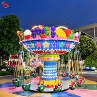 Chaise volante Wave Swinger pour enfants, vente en gros d'usine, application pour centre commercial, équipement d'amusement personnalisé pour enfants, pour fêtes foraines