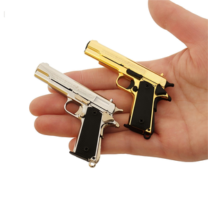 Portachiavi Modello Pistola in Lega di Zinco 1911, 7,5 cm, Impermeabile, Leggero, Stile Trendy, Spedito da Magazzino USA - Product Image 3