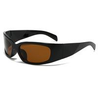 Lunettes de soleil rétro européennes et américaines 2026 pour femmes, style photographie de rue, technologie futuriste, lunettes de sport, lunettes Y2K