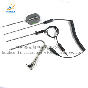 Pitboss pengukur suhu <span class=keywords><strong>Oven</strong></span> genggam barbekyu pintar lintas batas PT1000 NTC termistor baja tahan karat <span class=keywords><strong>Probe</strong></span> BBQ - Product Image 6