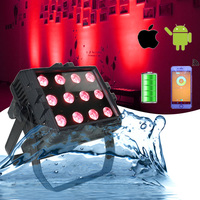 Grace RGBWAUv 6in1 Batterie Sans Fil WiFi LED Par Peut Étanche Extérieur DMX Par Lumière de Scène