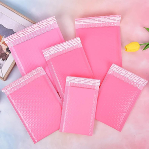 Petites enveloppes doublées de bulles roses enveloppes d'expédition roses rembourrées enveloppe auto-scellante étanche, antichoc et anti-poussière - Product Image 6