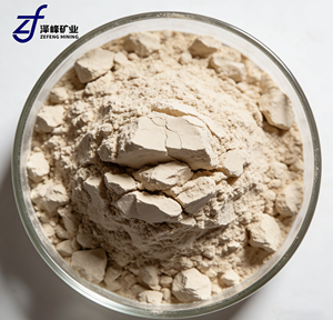 ZF ZF-31 Argile industrielle 100% Bentonite Montmorillonite pour forage, construction, céramique, traitement des eaux usées, Hebei - Product Image 1