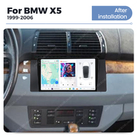 DUDUAUTO Autoradio Autoradio Système Intelligent Lecteur Audio Stéréo Unité Principale pour BMW Série 5 X5 E53 E39 M5 1998 - 2006