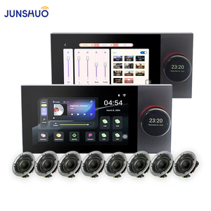 2025 tuya 10 inch cảm ứng thông minh Nhà ZigBee Gateway âm nhạc Bảng điều chỉnh được xây dựng trong bộ khuếch đại kết nối 8 dây loa nhà thông minh Bộ dụng cụ hệ thống - Product Image 1