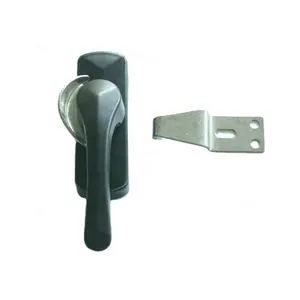 UPVC Kunci Keamanan Jendela Geser Kunci Sabit untuk Sistem Geser Pintu Jendela Zinc Alloy Casement Jendela Sash Lock Handle