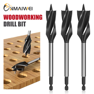 High Quality Bit Hex Straight Screw Set Woodworking <strong>Tool</strong> Wood Auger Drill Bit Set Drags Drill Pipe <strong>Reamer</strong> - Product Image 1