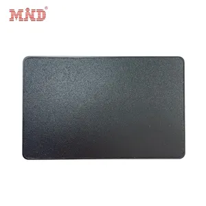 Fabrika çıkış fabrika fiyat özelleştirilmiş siyah Metal NFC kartvizit