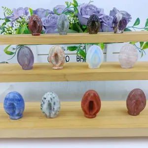 Mini Size High Quality Natural Crystal Mixed Material Source Of Life Crystals Carving For Home Decoration