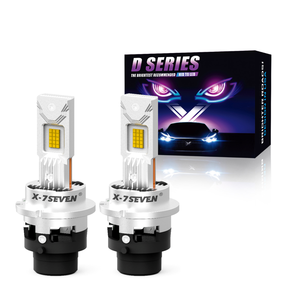 X-7SEVEN Dernier modèle 2026, Plug-and-Play d'usine, 150W 30000lm Canbus, Mini format, Phares LED D2s D4s, Conversion Xénon vers LED pour voitures - Product Image 1