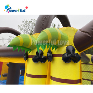Bateau gonflable Commercial, maison à rebond gonflable avec Tunnel, Course d'obstacle, longue et Tunnel - Product Image 6