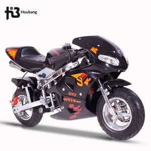 Mini moto 49cc à essence, deux temps ou quatre temps, avec batterie électrique, échelle 1:5, en plastique - Product Image 4