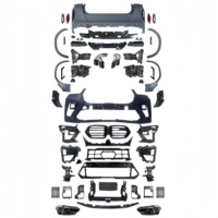 Kit de Conversión de Carrocería con Parachoques Delantero y Trasero para BMW X6 G06 2019-2022, Actualización a F96 LCI X6M, Kit de Carrocería de Antiguo a Nuevo