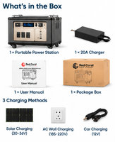 Centrale Électrique Portable OEM 3500W 6800Wh 29.2V DC au Lithium Fer Phosphate, Générateur Solaire avec Roues et Onde Sinusoïdale Pure
