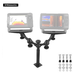 Soporte Doble para Sonda de Pesca con Columna Extensible y Rotación Universal, Soporte para Pantalla de Sonar VIN-TYQ-HB-05L-LZ-03 - Product Image 6